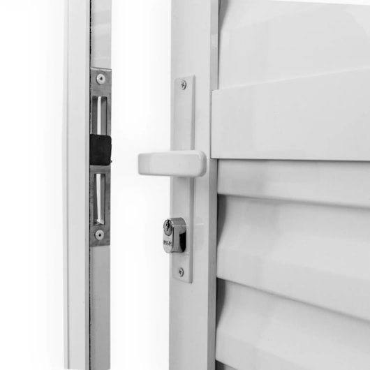 Porta De Giro De Alumínio Laminada Soft Branco MGM 210x70cm - Imagem principal - c0241465-c038-40dd-bf35-77971d25a521