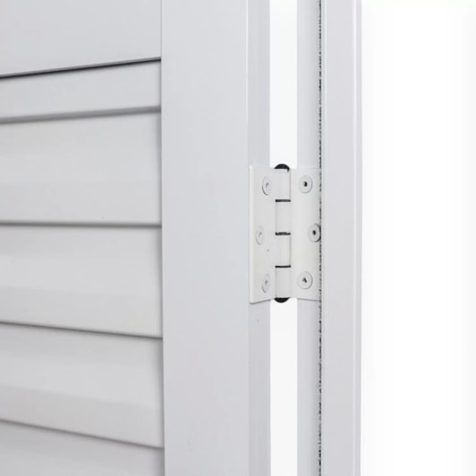 Porta De Giro De Alumínio Laminada Soft Branco MGM 210x70cm - Imagem principal - 83e75ced-1f90-40bd-a54b-aed3d8bed158