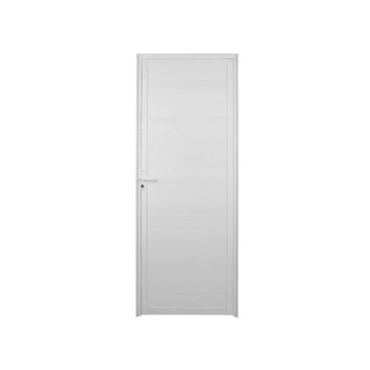 Porta De Giro Em Alumínio Abertura Pela Esquerda Lambri Branco Mgm 210x80cm - Imagem principal - 6e6c5002-a7b1-4171-b70f-1d453560abb1