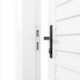 Porta De Giro Laminada Aço Branco Abertura Pela Esquerda MGM 215x85cm - 355c65b1-48ed-4092-ad2c-9f81bfb626dd