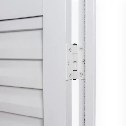 Porta De Giro Para Esquerda Soft Aluminio Branco MGM 210x80cm - Imagem principal - e85df7bc-7aa2-4344-ae69-a1710ad82e65