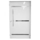 Porta De Giro Pivotante Alumínio Lambri Friso Abertura Pela Esquerda Branco Mgm 220x110cm - 5a611316-5930-492b-ad21-a6737cd4fcdb