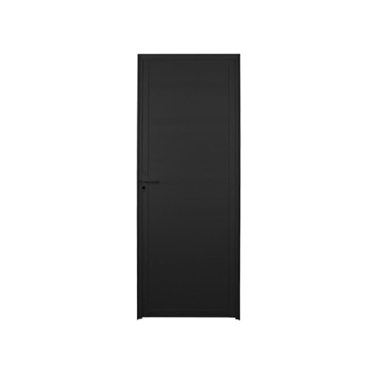 Porta De Giro Project Lambri Abertura Pela Esquerda Preto Mgm 210x80cm - Imagem principal - ee71f996-7c0a-4b28-9b7c-6ba27f37decd