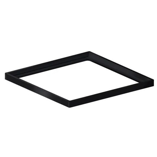 Porta Grelha Elleve Quadrada Black Matte Linear Acessórios 15x15cm - Imagem principal - a732e8d0-03af-45d4-afef-a728b2e8aef8
