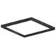 Porta Grelha Elleve Quadrada Grafite Linear Acessórios 15x15cm - 8a9ad036-276d-4673-8eb6-13848b73385a