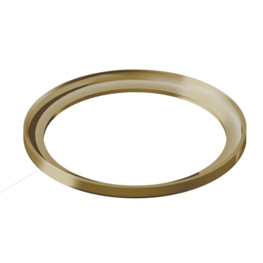 Porta Grelha Elleve Redonda Gold Ø 10 cm Linear Acessórios - Imagem principal - dadb1bb1-2d1f-40c8-a23b-9c5acf51b7c7