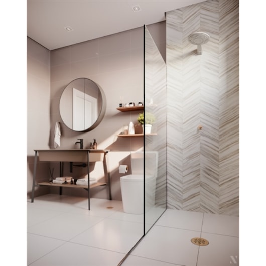 Porta Grelha Elleve Redonda Red Gold Ø 10 cm Linear Acessórios - Imagem principal - f4956a71-5d41-4e08-875f-e1adf867c4a8