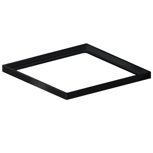 Porta Grelha Quadrado Elleve Black Matte Linear 10X10Cm - Imagem principal - 3a56d9b0-5a0f-4486-97f8-50570532a6e1