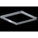 Porta Grelha Quadrado Inox Polida Linear 10x10cm - 821d7806-d464-420d-8d2d-fdf04421ebec