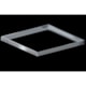 Porta Grelha Quadrado Inox Polida Linear 15x15cm - 5c9941c0-de5d-4d3b-ad8c-c8a766c84079