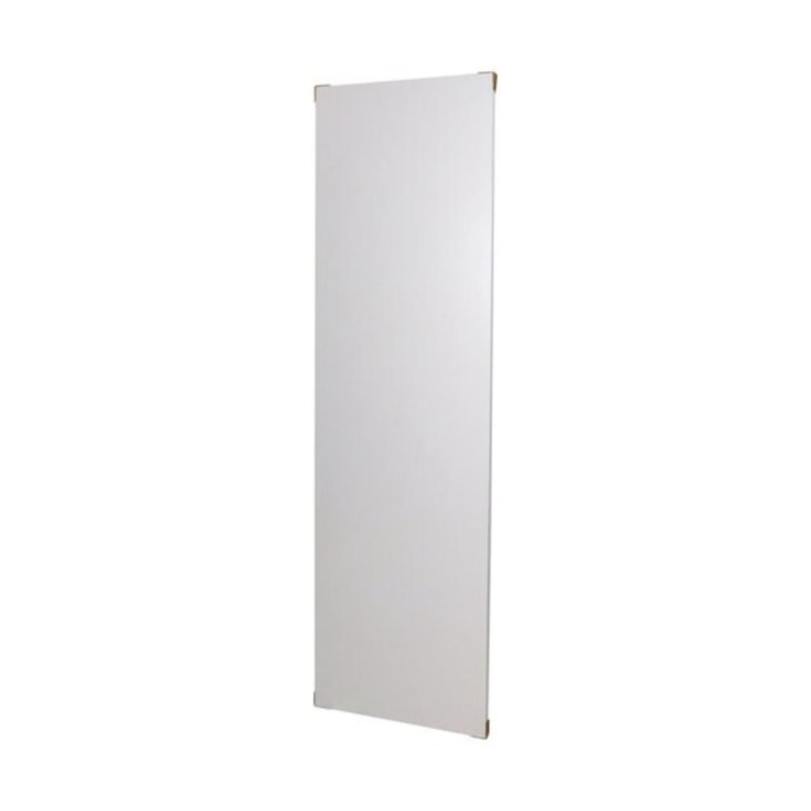 Porta Melamínica Lisa Branca Semi Oca Mgm 210x80x3,5cm