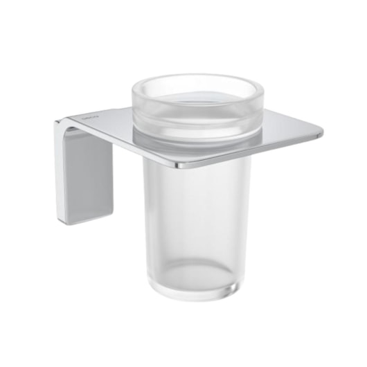 Porta Objetos Copo Redondo Nomos Cromado Deca - Imagem principal - 342235fe-5da1-423a-8eb5-6e2ba73fceb4