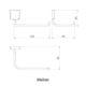 Porta Papel Origami Preto Matte Meber - 03cb9572-f715-4461-a520-05ddba10d56e