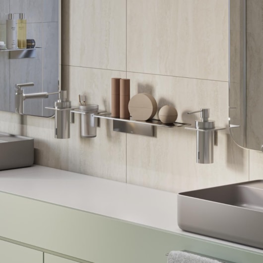 Porta Sabão Liquido De Mesa Cromado Deca - Imagem principal - b1bbb630-bb88-401e-9616-b2990b468a13