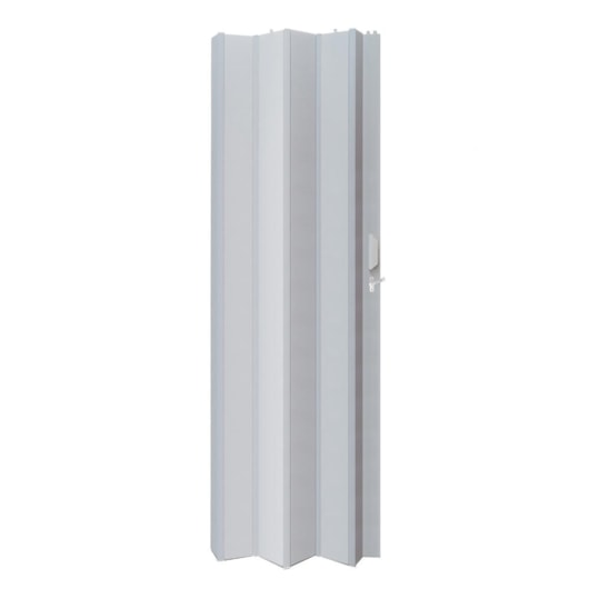 Porta Sanfonada Pvc Inova Cinza Fortlev 80cm - Imagem principal - 0b647beb-912a-4066-8637-4ac0bf030bf7