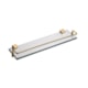 Porta Shampoo De Vidro Rbrbace20114 Dourado Rubinettos - 349e5e24-92f3-4a4b-8c9b-78c2f6958627