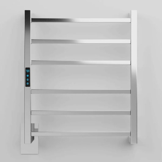 Porta Toalha Aquecido Titan Clean Digital Inox Escovado com Fio Bivolt Esquerdo Thermo - Imagem principal - a5bd47bd-5757-4a97-9c26-2e29c86a30d5