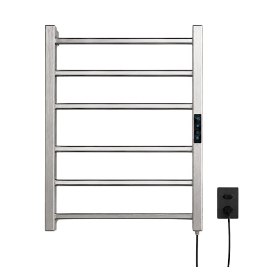 Porta Toalha Aquecido Titan Digital Inox Polido com Cabo Bivolt Direito Thermo - Imagem principal - b9c1c119-f336-42c9-810d-de12e3f615ec