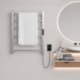 Porta Toalha Aquecido Titan Digital Inox Polido com Cabo Bivolt Direito Thermo - 28ca3395-f107-4905-94ee-5eeb1d674479