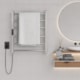 Porta Toalha Aquecido Titan Digital Inox Polido com Cabo Bivolt Esquerdo Thermo - 6a31928f-b0f1-481a-bc0f-b029a967d4f3
