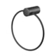 Porta Toalha Argola Atria Preto Matte Meber - 8757f722-83b4-4d7a-9552-c047b66b335c