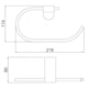 Porta Toalha Argola Like 2050 C78 Cromada Loren - f88a3d2f-32e3-4056-be2a-5e367290f545