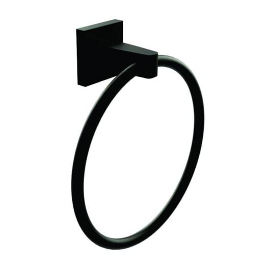 Porta-Toalha Argola Vite Black Romar - Imagem principal - 1a8dfacc-0270-46b8-a714-b50b4a4a70d8