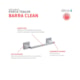 Porta Toalha Barra Clean 2040 20cm Cromada Deca - e109e2b3-22c6-481d-9ecd-f1a82272cc2e