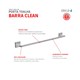 Porta Toalha Barra Clean 50cm 2040 Cromada Deca - 62375ce2-82b8-4049-97bb-144f4efd5f4b