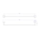 Porta Toalha Barra Disco 2040 Cromado Deca 60cm - 5025863f-64dd-4e59-ae01-e5199004ed47