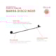 Porta Toalha Barra Disco Black Noir Deca 60cm - d04d8b5d-a074-46c8-8442-865e90d4c86c