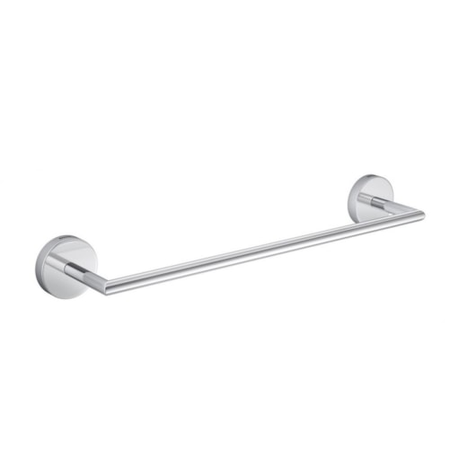 Porta Toalha Barra Disco Cromado Deca 30cm - Imagem principal - 298d6386-f0ba-49d8-a5a7-3a88235602a9