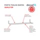Porta Toalha Barra Duplo Top Cromado Docol - 5806cccb-269a-4f97-8c65-31bd32f85459