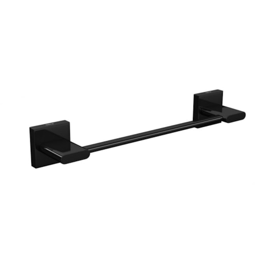 Porta Toalha Barra Polo 2040 Black Noir Deca 20cm - Imagem principal - c46b14bb-3068-4553-8abe-fc40147748f5