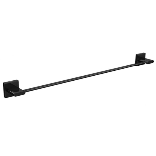 Porta Toalha Barra Polo Black Noir Deca 50cm - Imagem principal - 6ebb75c6-326e-4ba3-ad43-aff9befcff44