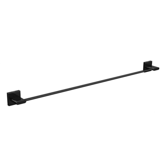 Porta Toalha Barra Polo Black Noir Deca 60cm - Imagem principal - 6c2a7470-c619-45ad-8f20-8bf6287aac3f