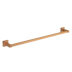 Porta Toalha Barra Quadratta 2040 Red Gold Deca 50cm