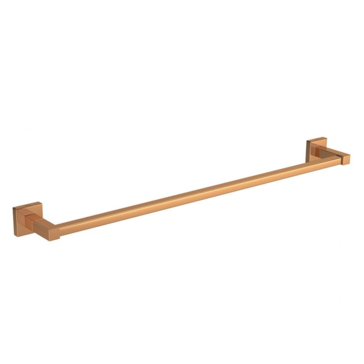 Porta Toalha Barra Quadratta 2040 Red Gold Deca 50cm