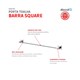 Porta Toalha Barra Square 59cm Cromada Docol - 872e652e-a7b0-4b40-b4c3-3801d16bdb2b