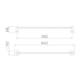 Porta Toalha Barra Square 59cm Cromada Docol - 03ad4de7-3488-4d24-b894-4ec6379137a1