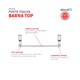 Porta Toalha Barra Top Cromada Docol - e86f2ab8-981e-4407-ba84-26b758985b8f
