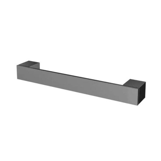 Porta Toalha Bastão Minima Grafite Polido Docol 30cm - Imagem principal - 12b24a79-2c58-481a-a9c6-acb2fdf85df7
