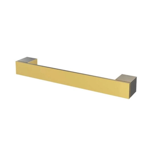 Porta Toalha Bastão Minima Ouro Polido Docol 30cm - Imagem principal - 221b6b27-c695-4a1a-800a-cda5e6ba2941