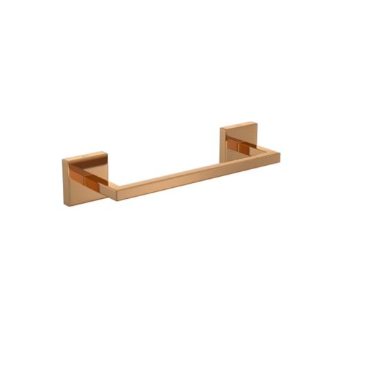 Porta Toalha Clean Red Gold Deca 20cm - Imagem principal - 4371c5fb-7e87-4788-bed8-bcb9470aacf7