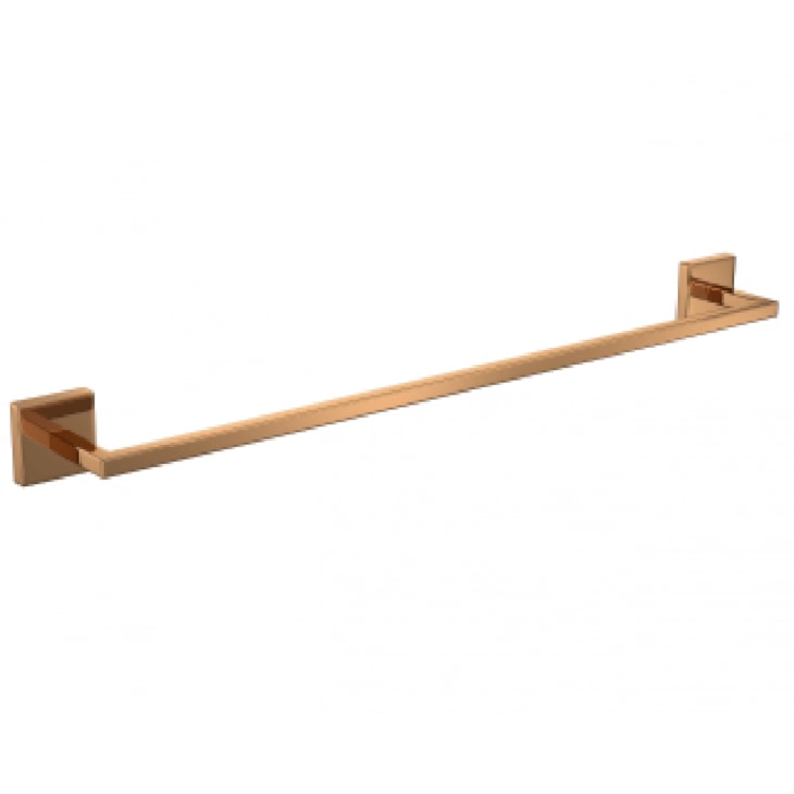 Porta Toalha Clean  Red Gold Deca 50cm