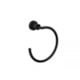Porta Toalha De Argola Slim Black Matte Deca - a6bb6185-339b-48c2-b729-268cf45b9361