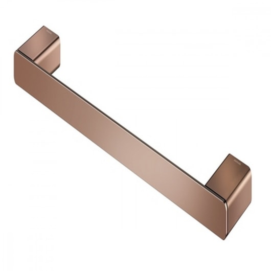 Porta Toalha De Rosto Flat Cobre Polido Docol 30cm - Imagem principal - 8c991ad3-8147-45b7-a055-d38efbf9ffd8