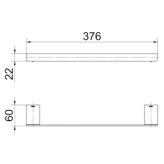 Porta Toalha De Rosto Flat Cromado Docol - Imagem principal - d5423c7d-3c52-416d-ba30-20bf8c7817a3