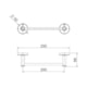 Porta Toalha de Rosto Hope Cromado Docol - b3a98238-2375-4cb0-a62d-c01e9a748343