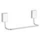 Porta Toalha De Rosto Squadra Cromado Fabrimar - ea591319-0423-4f9f-918f-b17107da97d2